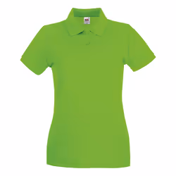 Fruit of the Loom - Polo PREMIUM - Femme (Vert clair)