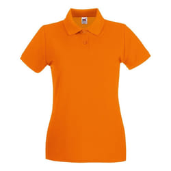 Fruit of the Loom - Polo PREMIUM - Femme (Orange)