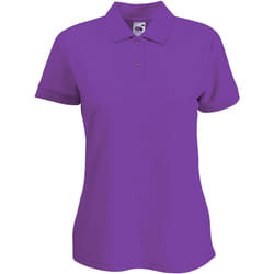 Fruit of the Loom - Polo - Femme (Violet)