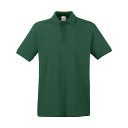 Fruit Of The Loom - Polo manches courtes - Homme (Vert bouteille)