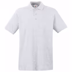 Fruit Of The Loom - Polo manches courtes - Homme (Gris pâle chiné)