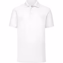 Polo à manches courtes Fruit Of The Loom pour homme (Blanc)