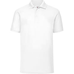 Polo à manches courtes Fruit Of The Loom pour homme (Blanc)