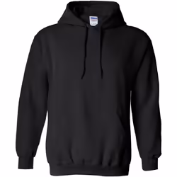Gildan - Sweatshirt à capuche - Unisexe (Noir)
