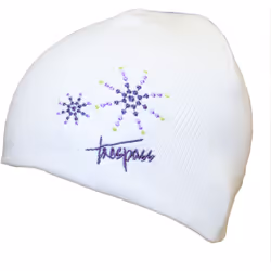 Trespass Sparkle - Bonnet tricoté - Fille (Blanc)