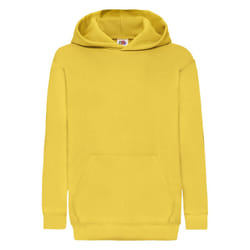Fruit Of The Loom - Sweat à capuche - Unisexe (Jaune)