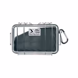 Peli 1040-025-100E, Sacoche/Attaché-case, Polymère, 320 g, Noir, Transparent