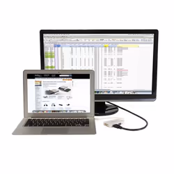 StarTech.com Adaptateur de voyage Mini DisplayPort vers VGA / DVI / HDMI - Convertisseur vidéo 3-en-1 - Blanc - Vue supplémentaire 5