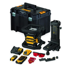 Niveau laser rotatif DeWalt DCE080D1RS-QW; 18 V; 1x2,0 Ah accu.