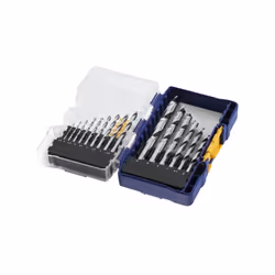 Jeu de forets en métal Irwin; HSS PRO; 1-10 mm; 15 unités