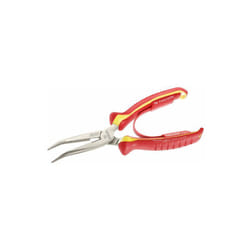 Pince demi-ronde bec long coudé 40° isolée 1000 volts 200mm - 185A.20VE - Facom