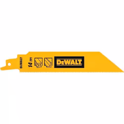 Lames scie sabre DeWalt DT90385-QZ; 152 mm; 5 unités