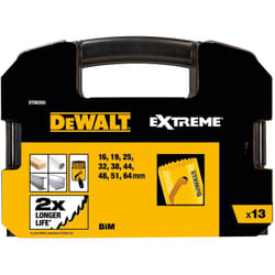 Dewalt - Ensemble de 13 pièces, Couronnes bimétalliques, usage général DT90350-QZ