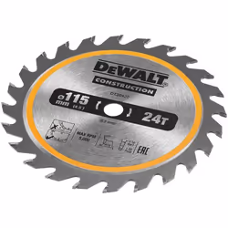 DeWALT DT20420-QZ, Bois, 11,5 cm, 9,5 mm, 1 mm, 5000 tr/min, DeWALT