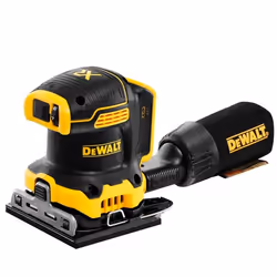 DeWALT DCW200NT-XJ ponceuse portative Ponceuse à feuille abrasive 13500 OPM Noir, Jaune