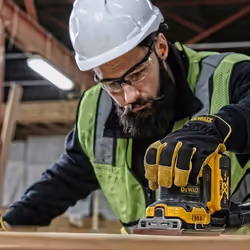 DeWALT DCW200NT-XJ ponceuse portative Ponceuse à feuille abrasive 13500 OPM Noir, Jaune
