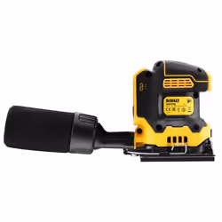 DeWALT DCW200NT-XJ ponceuse portative Ponceuse à feuille abrasive 13500 OPM Noir, Jaune - Vue supplémentaire 6