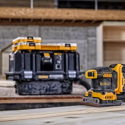 DeWALT DCW200NT-XJ ponceuse portative Ponceuse à feuille abrasive 13500 OPM Noir, Jaune - Vue supplémentaire 7
