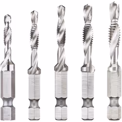 Foret en métal DeWalt DT50060-QZ; 1/4''; 5 unités
