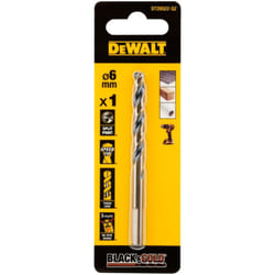 Foret HSS DeWALT Foret torsadé 6mm ( Prix pour 1 )