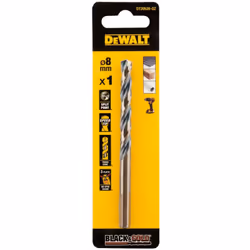 Série = DT205 Matériau = HSS Type d'embout = Foret torsadé Diamètre = 8mm Angle de pointe = 135° Application de perçage = Mét ...