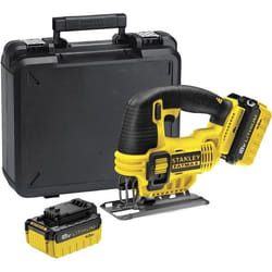 Scie sauteuse sans fil Stanley SFMCS650M2K-QW; 18 V; 2x4,0 Ah accu.