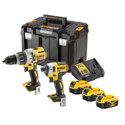 Ensemble d'outils DeWalt DCK276P3T-QW (DCD996 + DCF887); 18 V; 3x5,0 Ah accu.