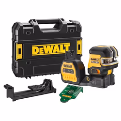 DeWALT DCE825NG18-XJ, 30 m, 3 mm/m, Niveau de ligne, Noir, Jaune