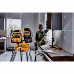 Niveau laser de ligne transversale DeWalt DCE088D1G18-QW; 18 V; 1x2,0 Ah accu.