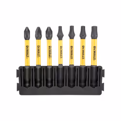 Jeu d'accessoires de tournevis DeWalt DT70823-QZ; 7 unités