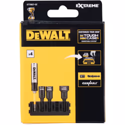 Jeu de clés à douille DeWalt DT70827-QZ; 8-13 mm; 3 pcs + Support magnétique