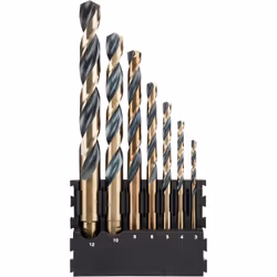Ensemble de forets DeWalt DT70829-QZ; 3-12 mm; 7 unités