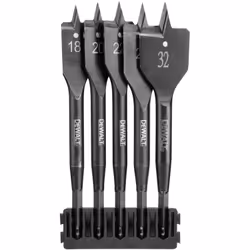 Flatbit ensemble pour le bois DeWalt DT70832-QZ; 18-32 mm; 5 unités