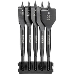 Flatbit ensemble pour le bois DeWalt DT70832-QZ; 18-32 mm; 5 unités