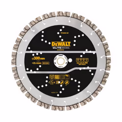 Disque diamant segmenté ELITE DEWALT pour tout usage Disque conçu de manière durable La matrice en carbure renforcé augmente  ...