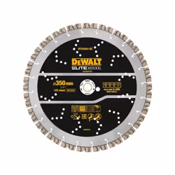 ElElElite Disque de coupe diamanté tout usage de DeWALT Elite tout usage de 350 mm a été conçu pour fournir une coupe précise ...