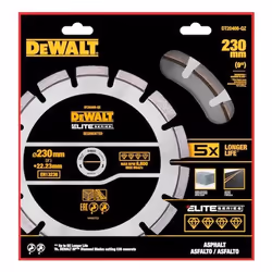 DeWALT DT20466-QZ lame diamant 23 cm Lame diamant à rebord segmenté