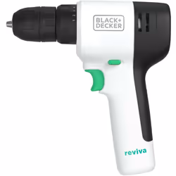 Black & Decker REVDD12C-QW perceuse Sans clé 880 g Blanc - Vue supplémentaire 6