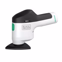 Multisander Black & Decker REVDS12C-QW; 12 V; 1x1,5 Ah accu.