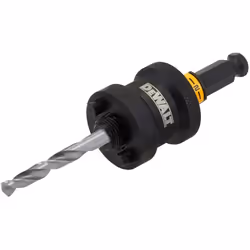 Adaptateur de changement de puissance DeWalt DT20625-QZ; HEX 1/2'' + Foret pilote