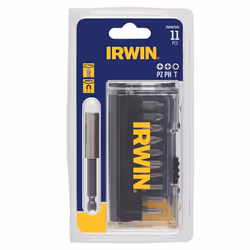Jeu d'accessoires de tournevis Irwin IW6062528; 10 unités