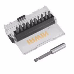 Jeu d'accessoires de tournevis Irwin IW6062528; 10 unités
