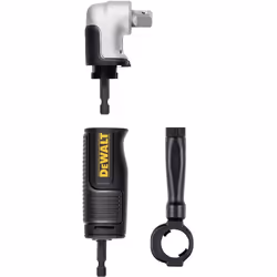 Adaptateur de rotation d'angle DeWalt DT20505-QZ; HEX 1/4' - 3/8''