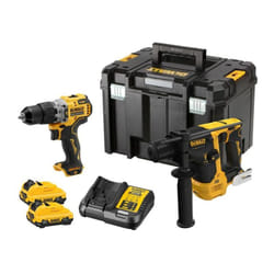 Dewalt - zestaw combo 12v dck2102l2t (dch072 dcd706) 2x3,0ah tstak