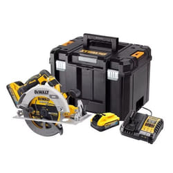 Scie circulaire sans fil DeWalt DCS573H2T-QW; 18 V; 2x5,0 Ah accu.