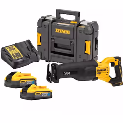 Scie Sabre Sans Fil XR 18V Advantage 5Ah Li-Ion Brushless DEWALT - DCS386H2T-QW