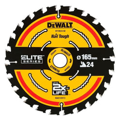 Lame de scie DeWalt DT10400-QZ; 165x20 mm; 24T