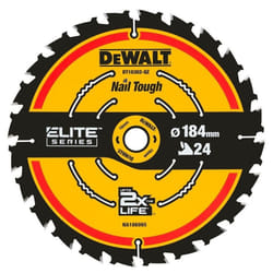 Lame de scie DeWalt DT10401-QZ; 184x16 mm; 24T