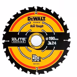 Lame de scie DeWalt DT10402-QZ; 190x30 mm; 24T