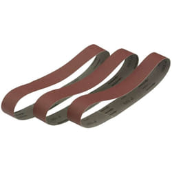 Accessoires - Bande abrasive 13x457 mm, grain 40, 80 et 120, 10 pièces DT3607 - Dewalt
